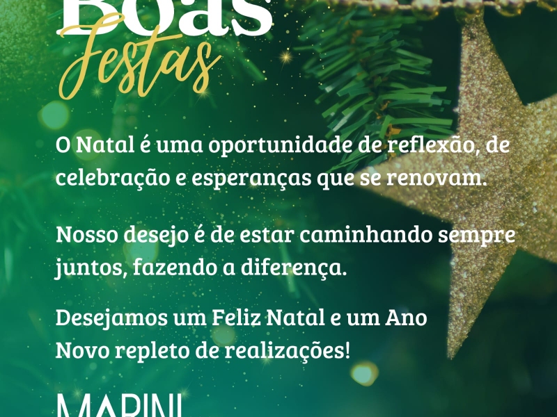 Boas Festas!